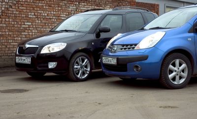 Nissan Note � Skoda Roomster